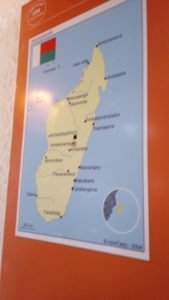 Carte de Madagascar