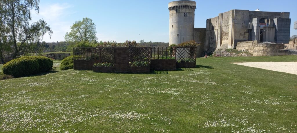 Chateau de Falaise et son  petit jardin botanique