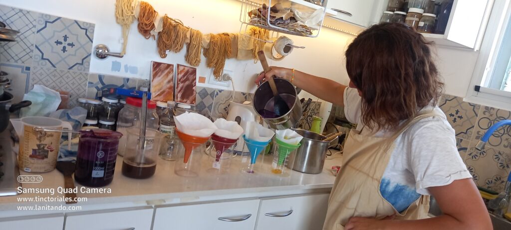 Peintures naturrlles avec Luciana Marrone