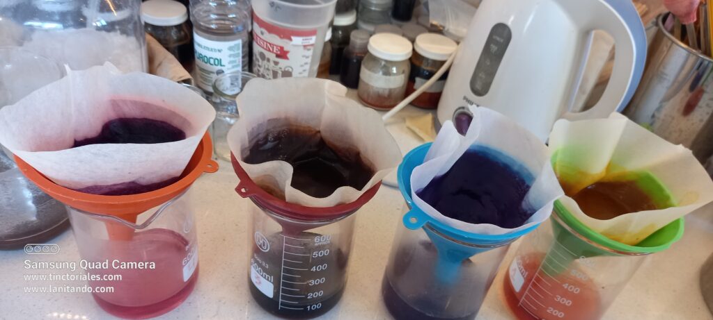 Opération de filtrage des extraits