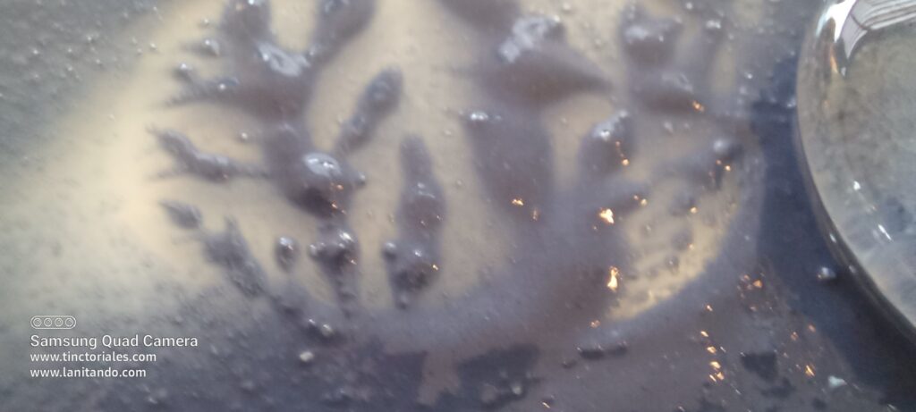 jolie texture quand on retire la mollette