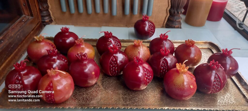 Bougies en forme de grenades