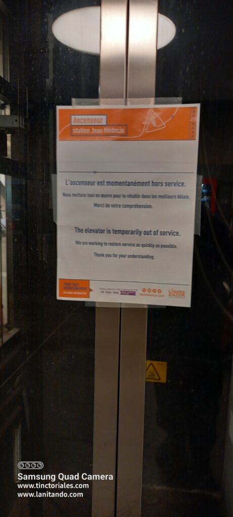 Ascenseur en panne