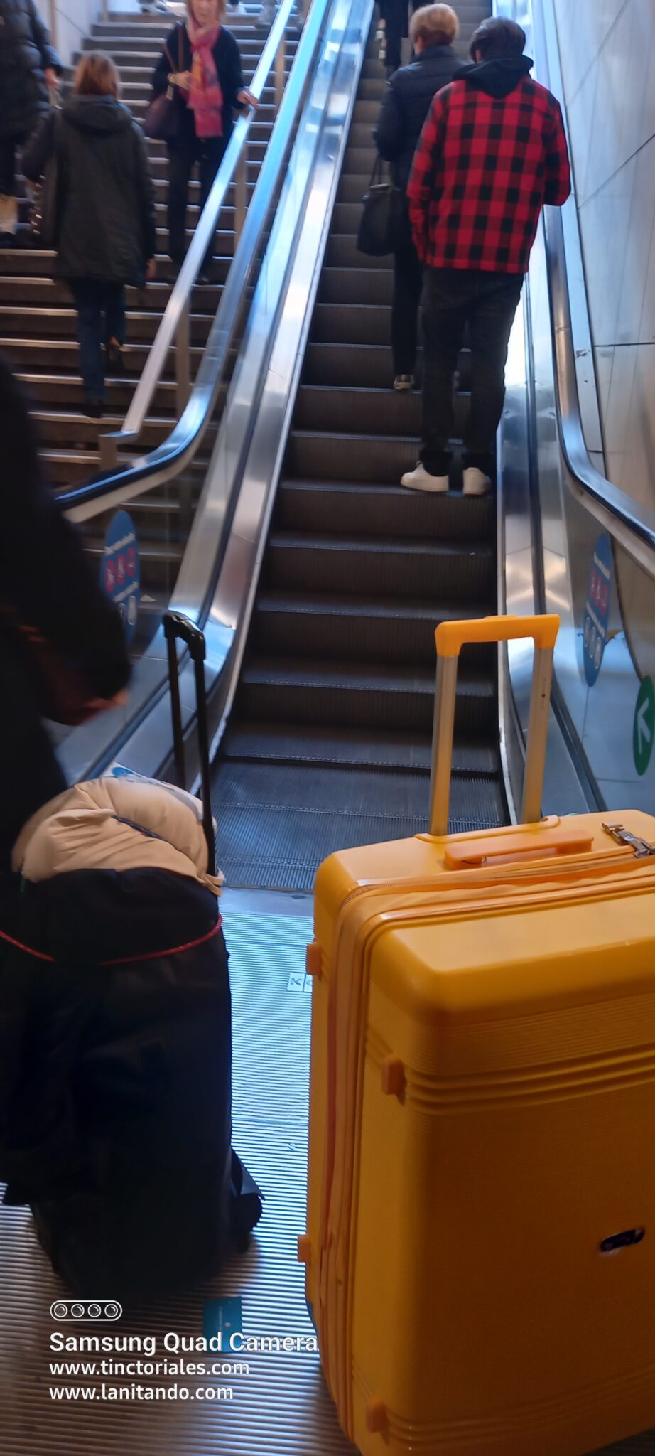 Seule solution prendre l'escalator